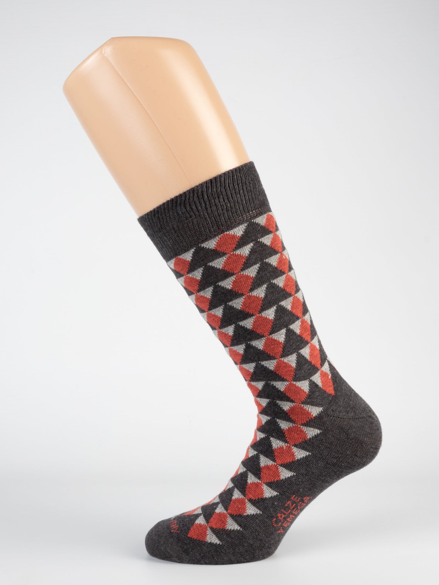 Calze da uomo triangoli 3D