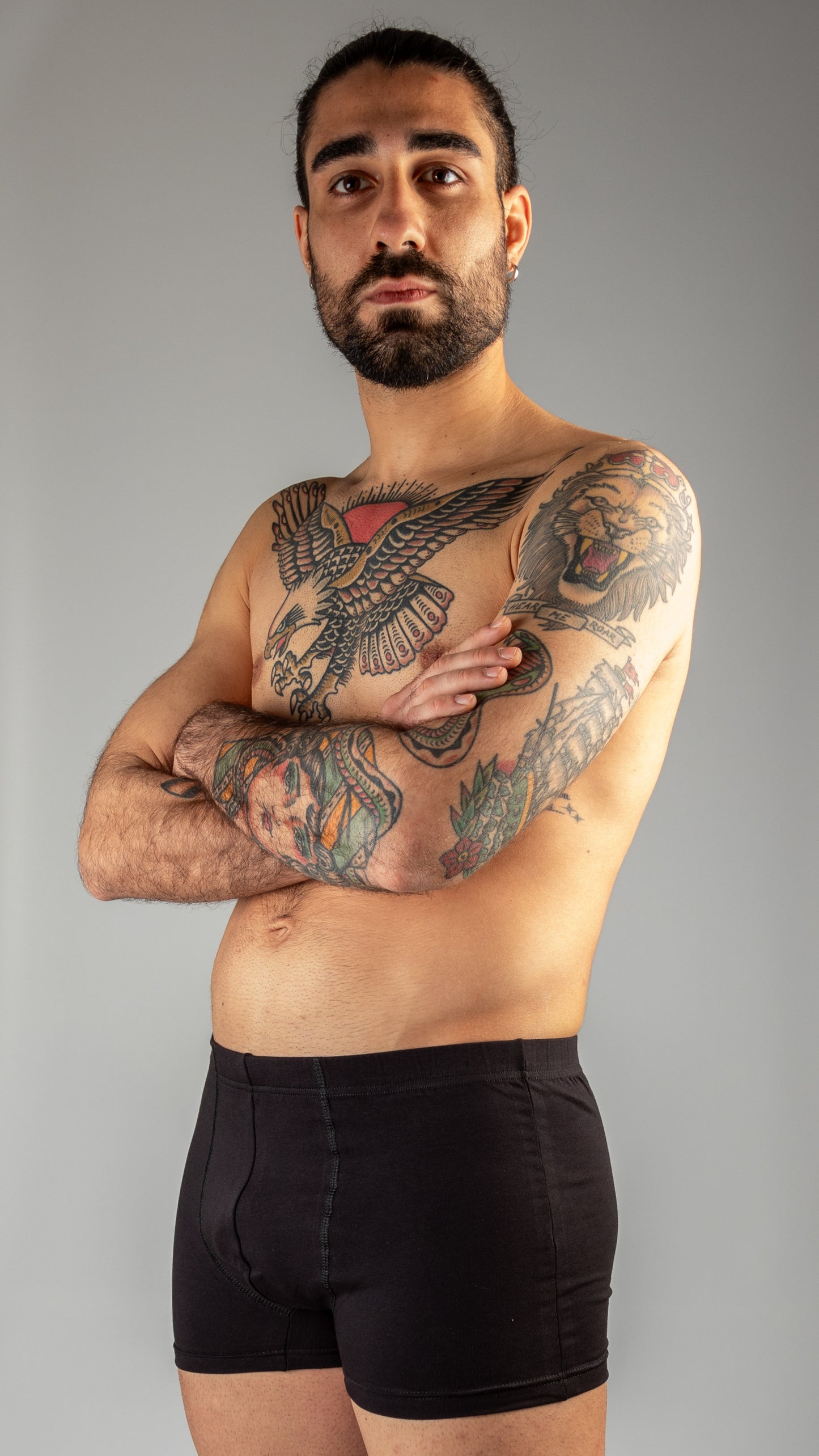 Boxer uomo elastico interno