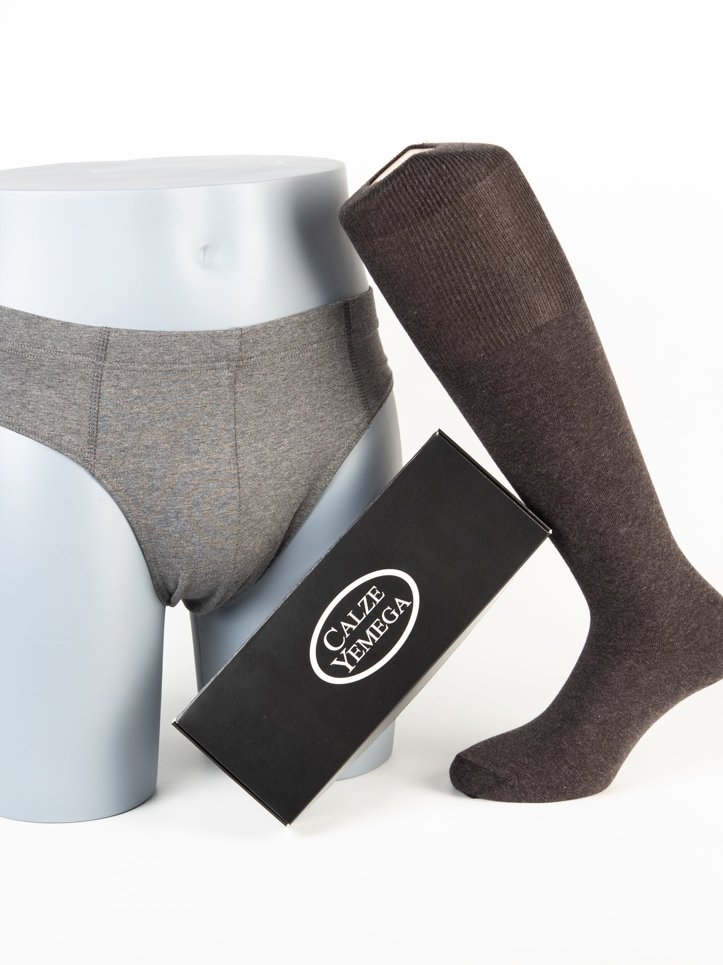 Calzino corto classico con slip elastico interno