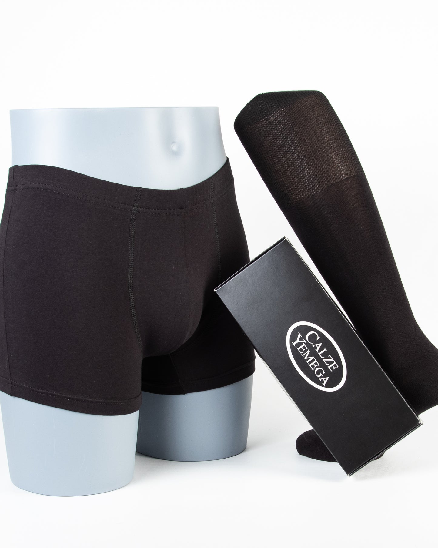 Calzino classico con boxer elastico interno