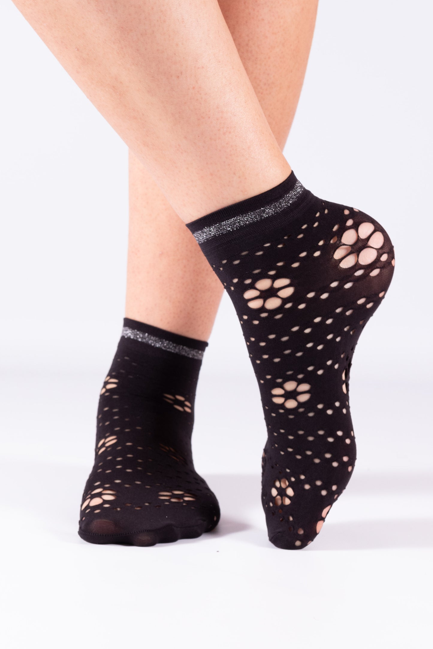 Calze da donna traforata