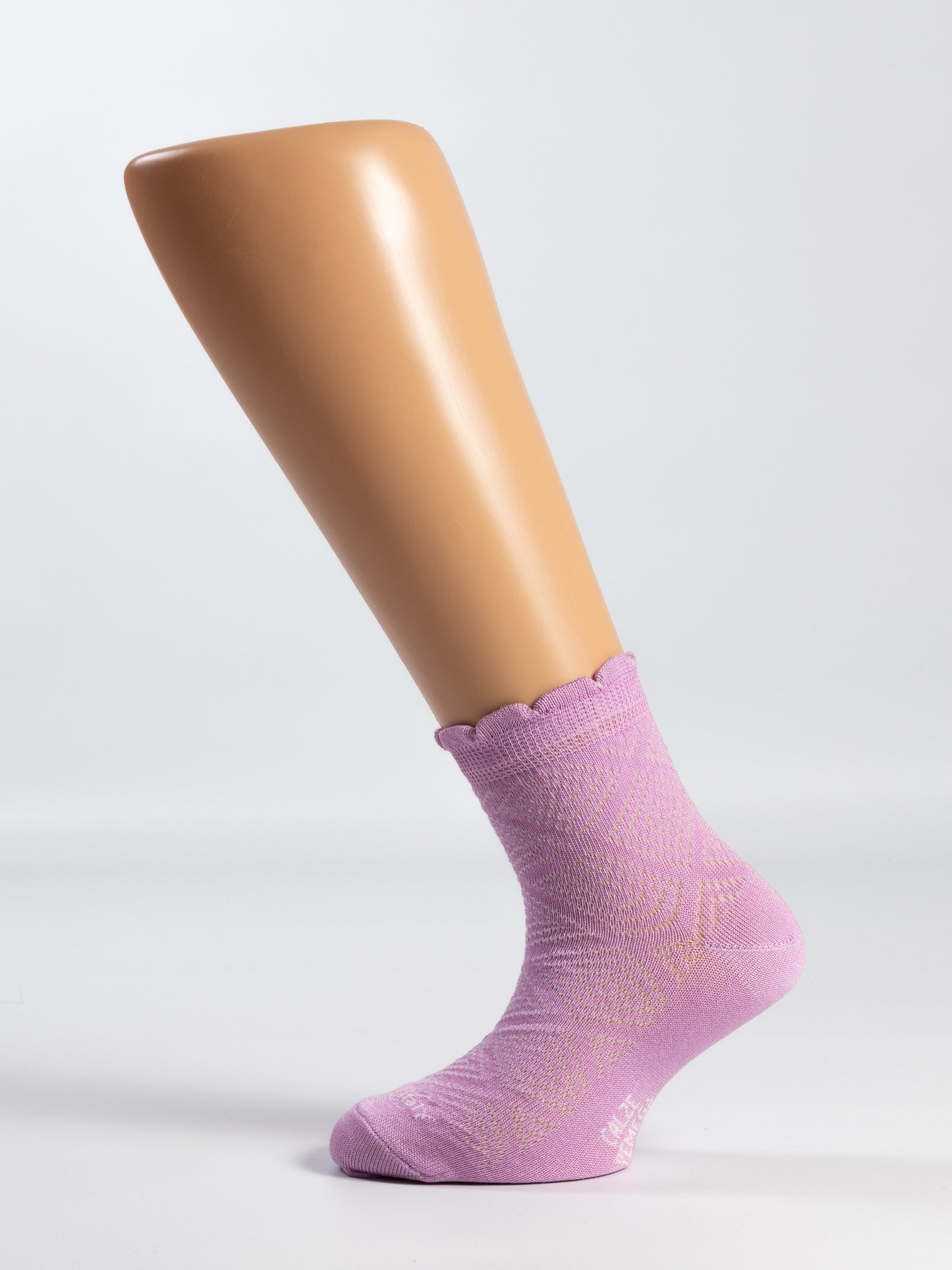 Calze da bimba traforato rombi