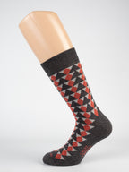 Calze da uomo triangoli 3D - Calze Yemega