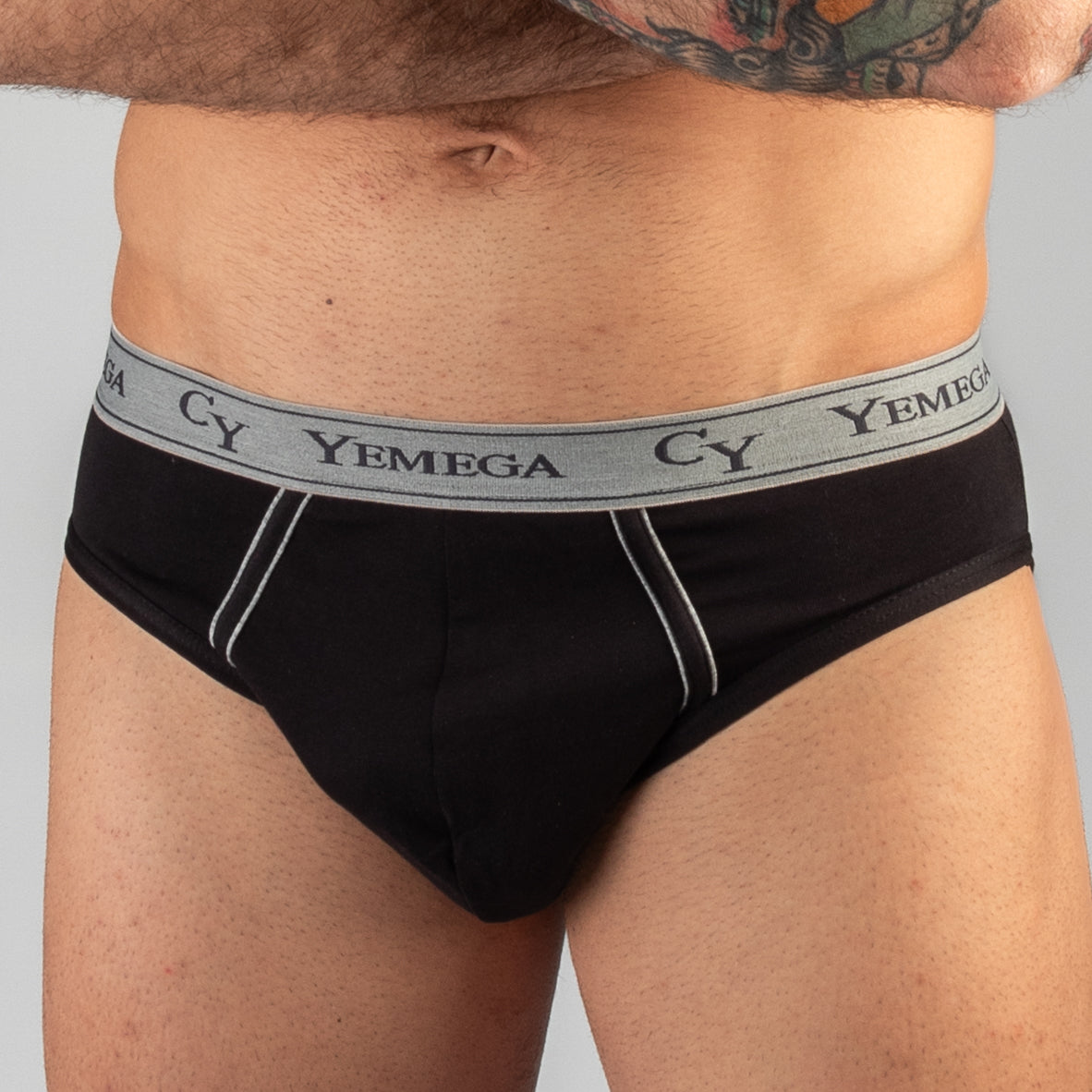 Slip uomo elastico logo