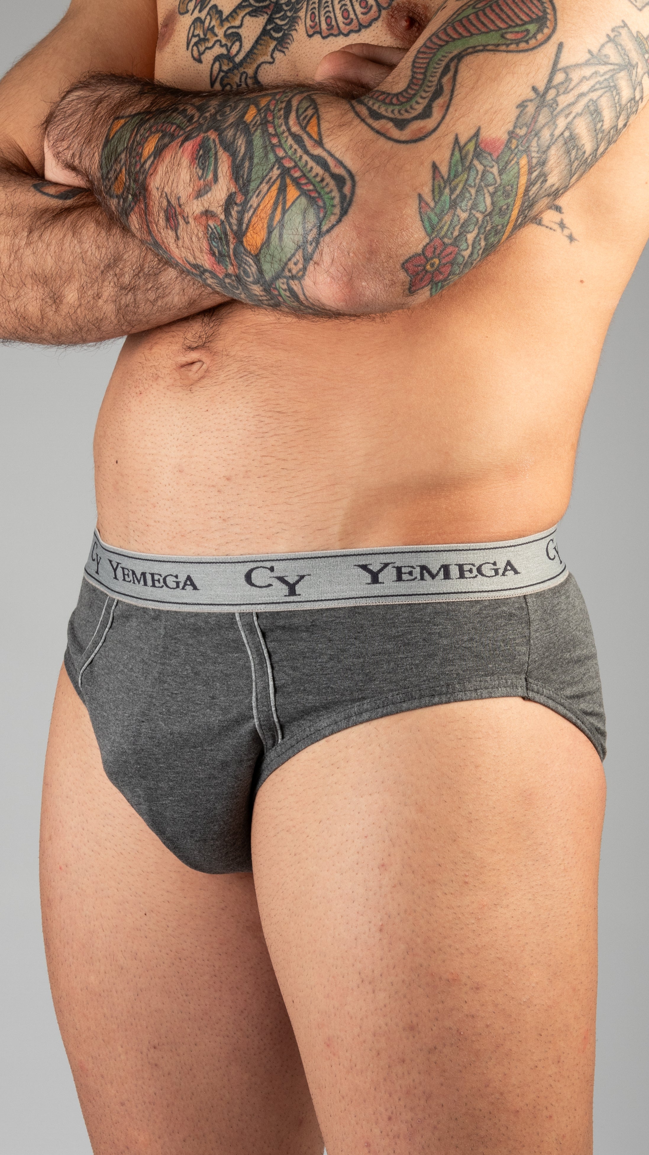 Slip uomo elastico logo