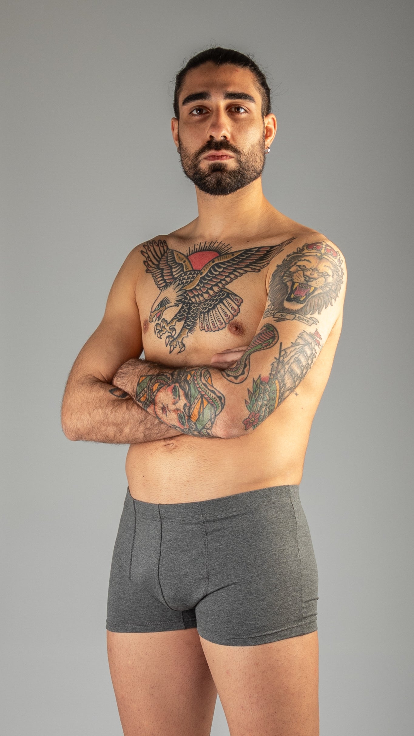 Boxer uomo elastico interno