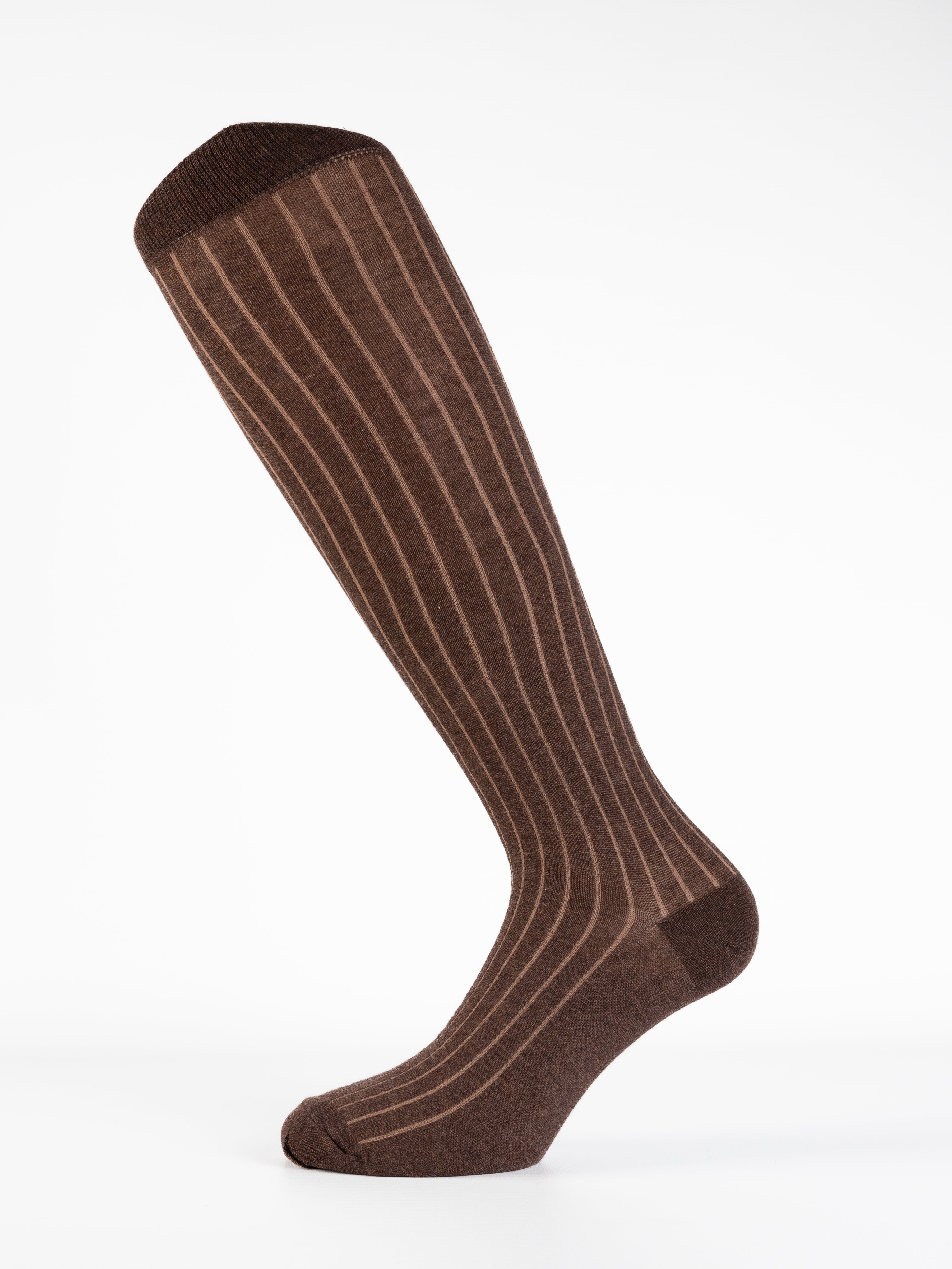 Calze costina da uomo in cashmere