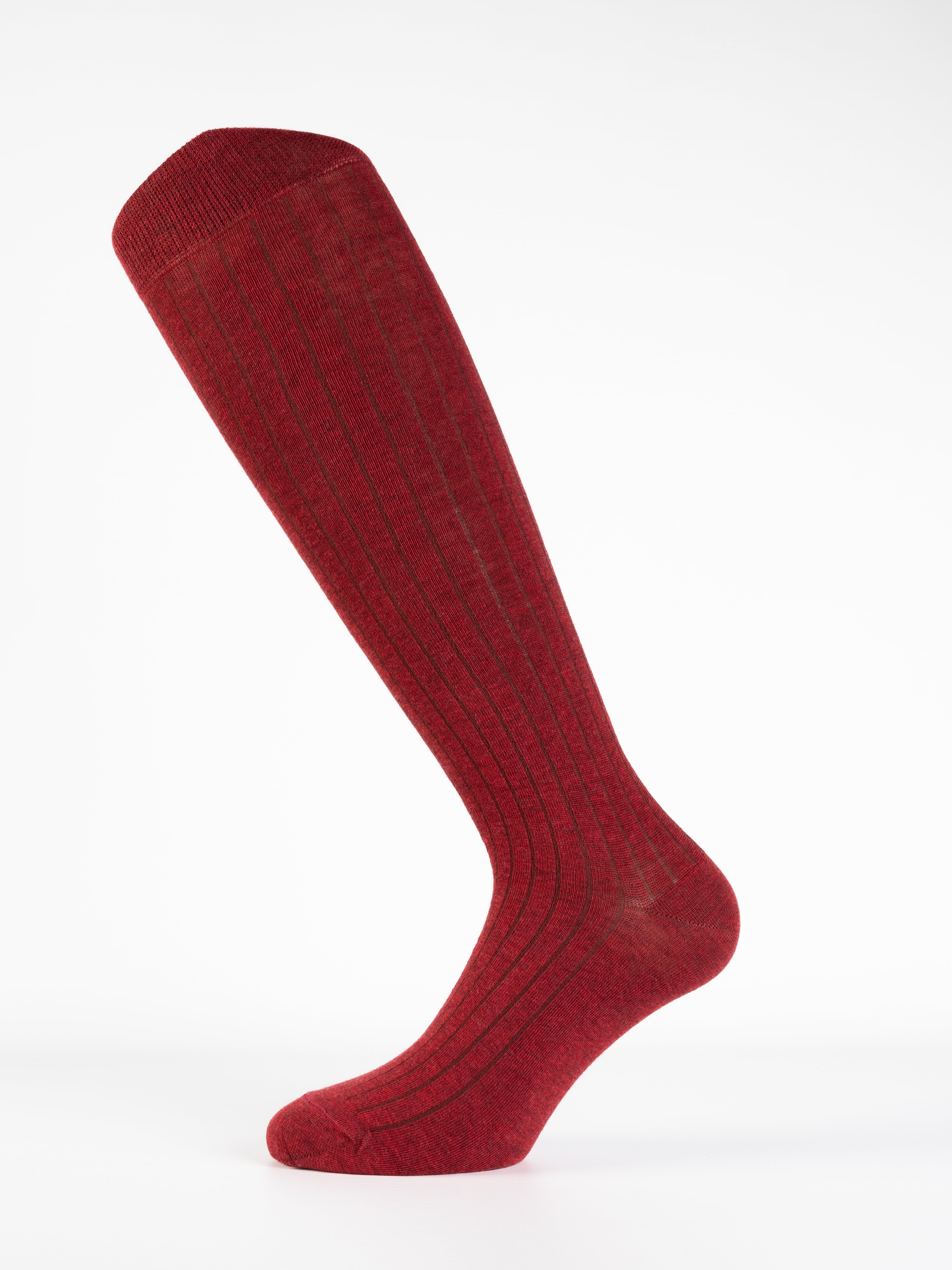 Calze costina da uomo in cashmere