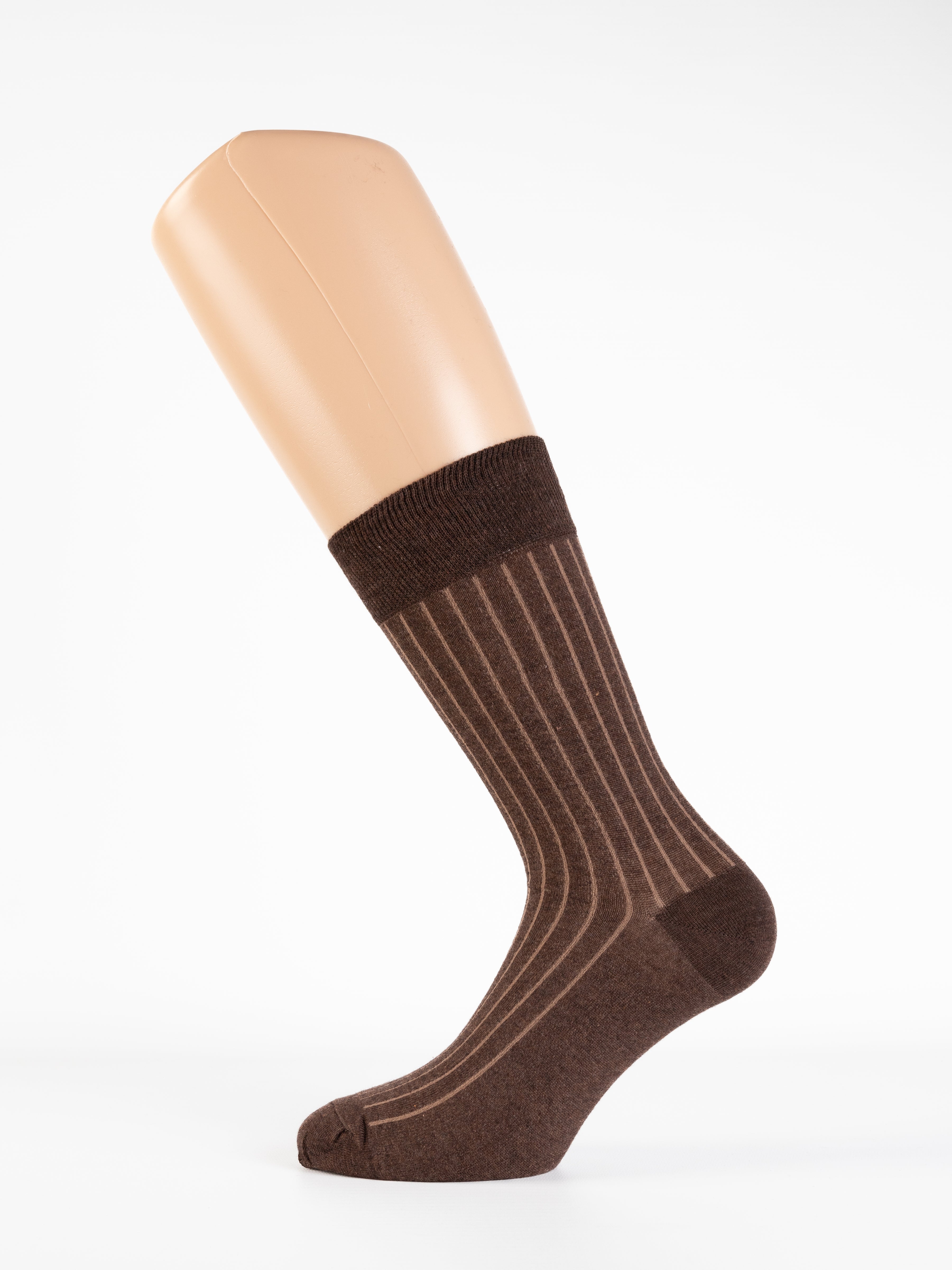 Calze costina da uomo in cashmere