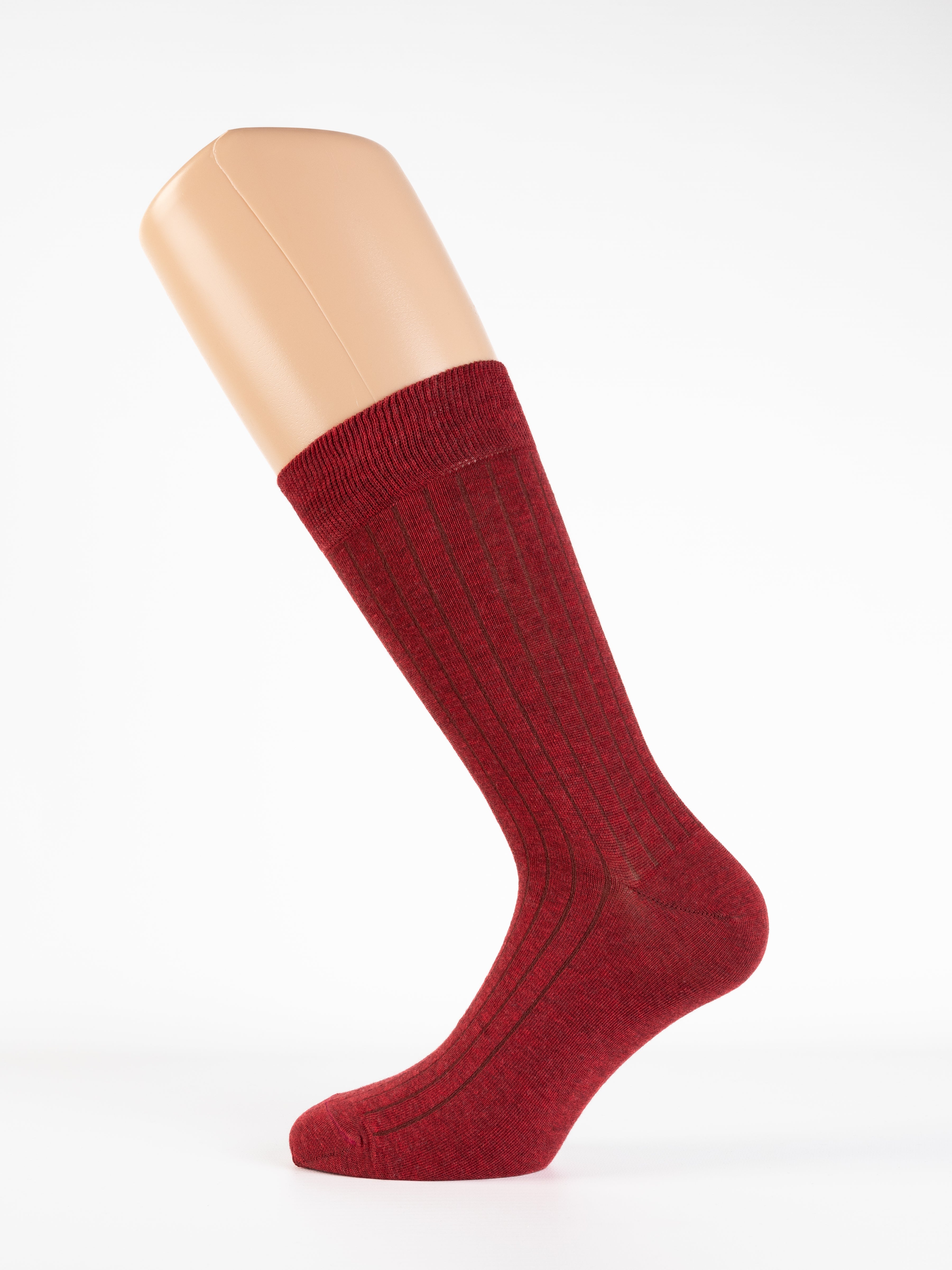 Calze costina da uomo in cashmere