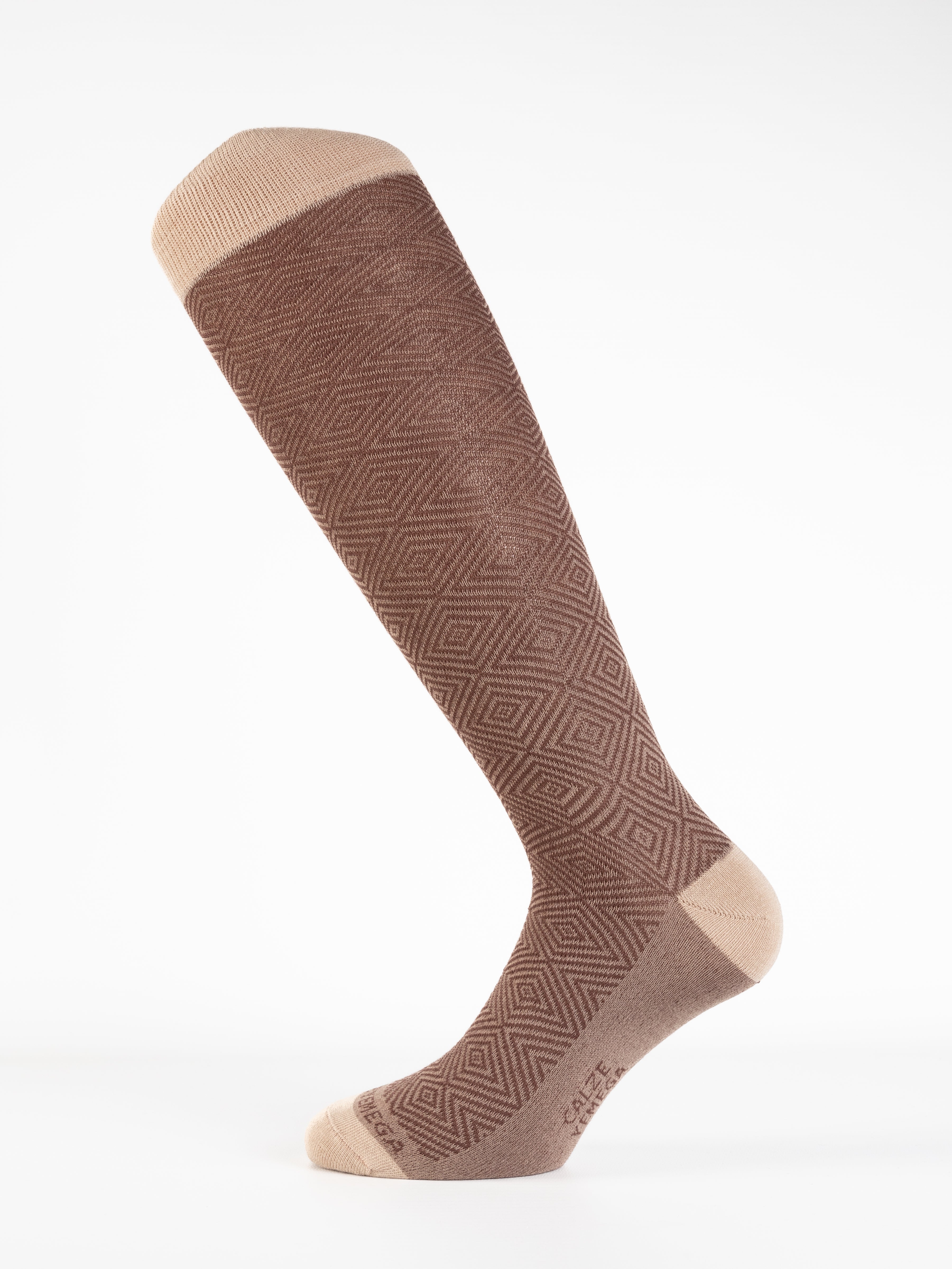 Calze da uomo rombi links