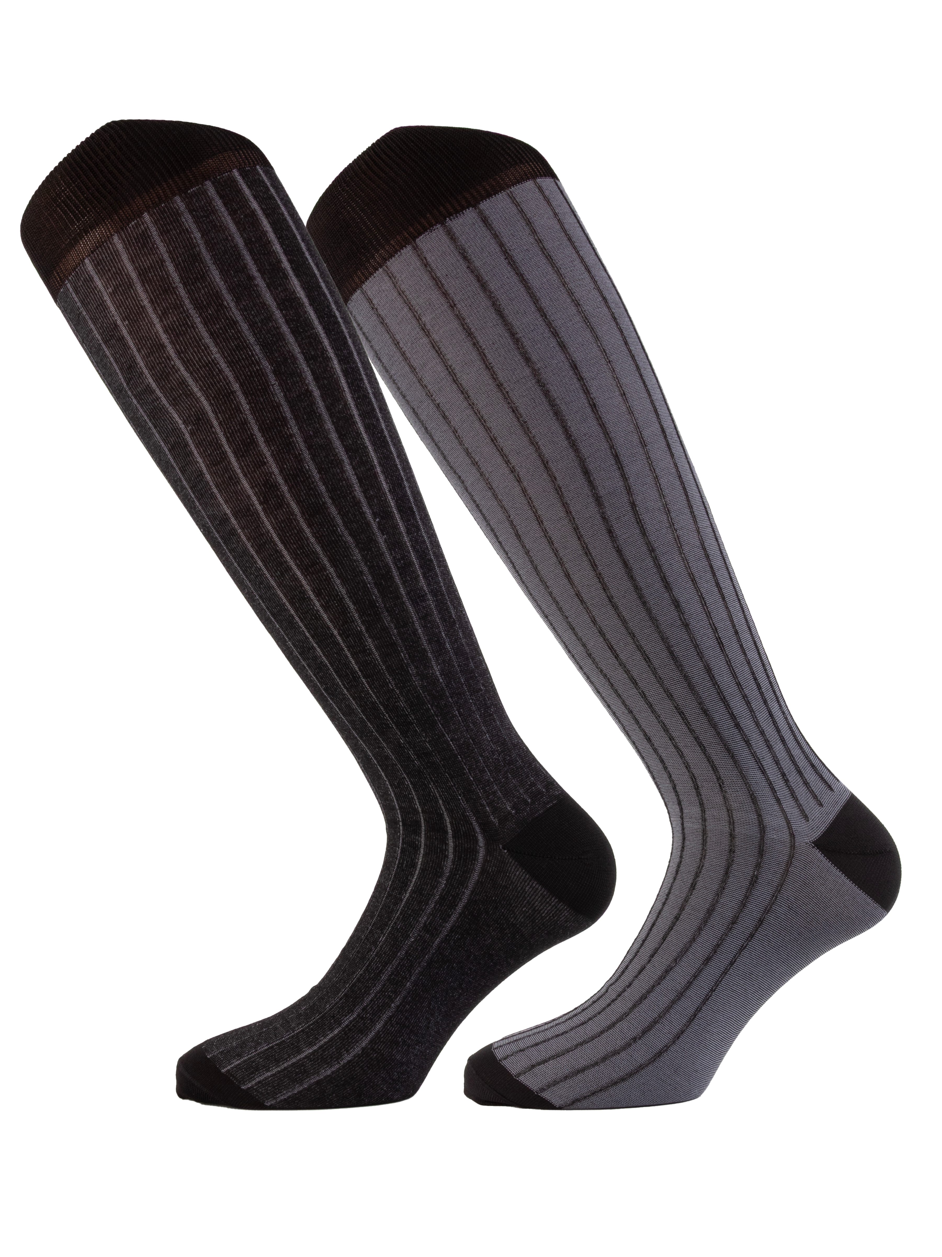 Calze da uomo reversibile in filo di scozia