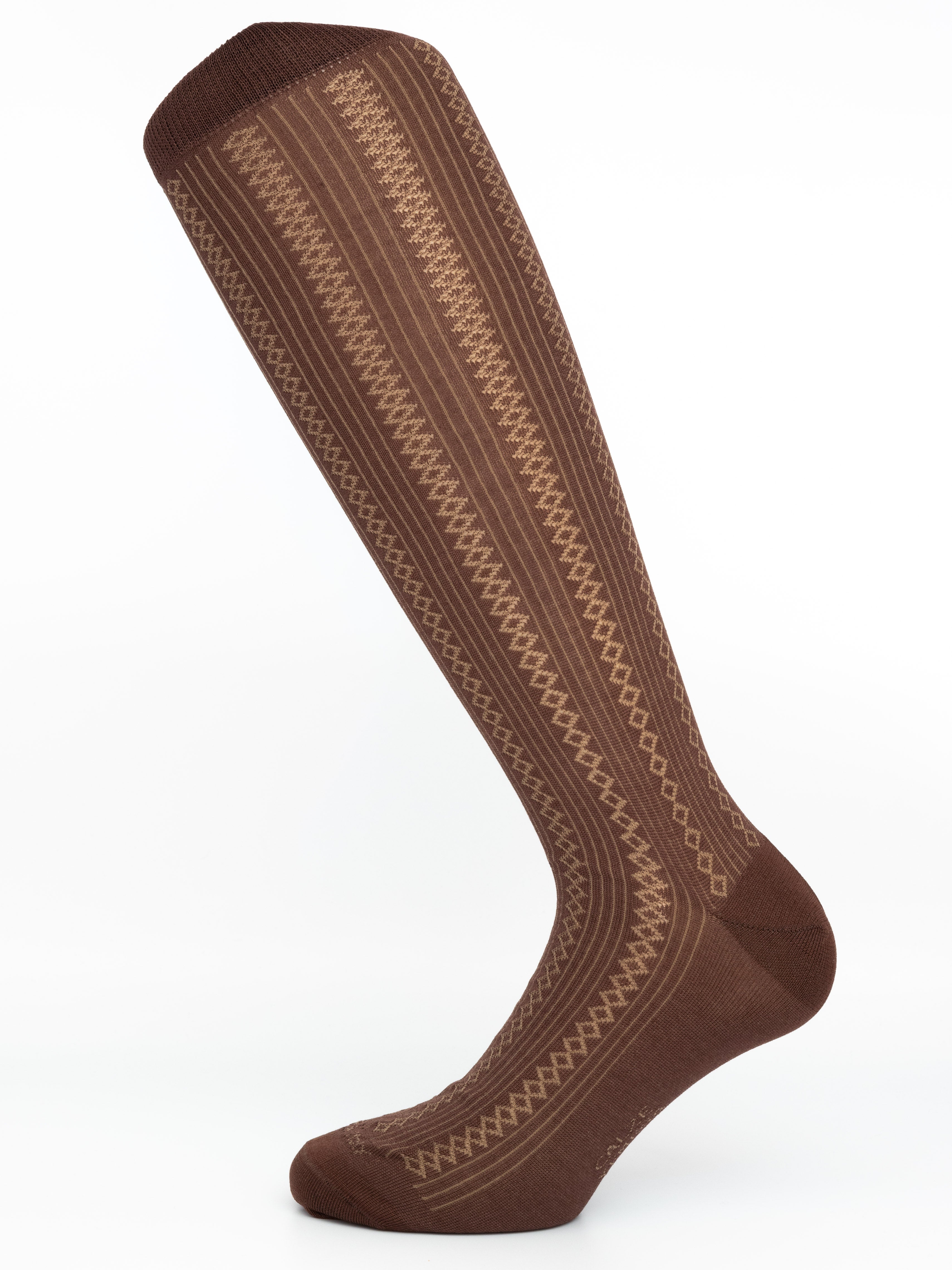 Calze da uomo costina e rombi