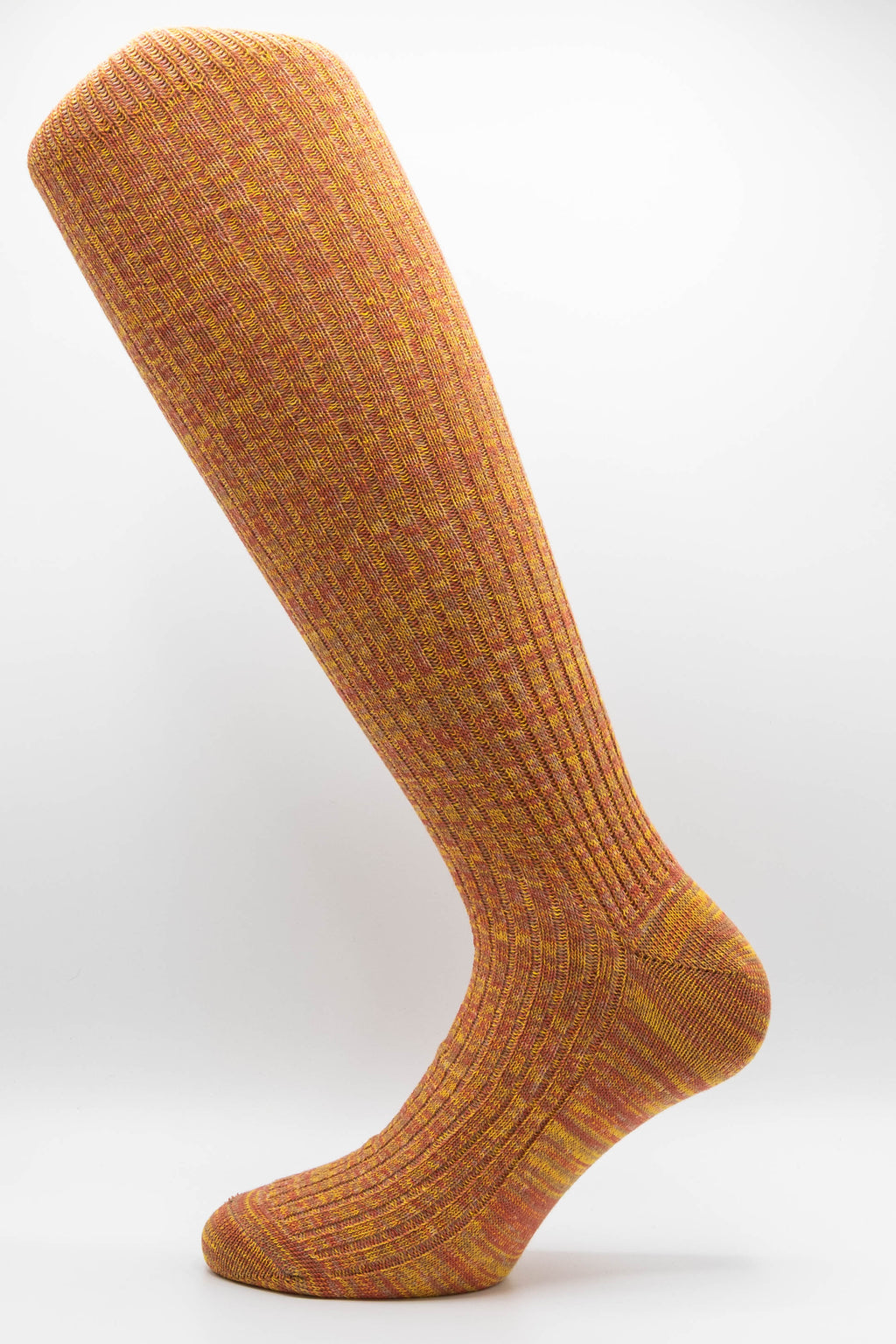 Calze da uomo costina melangiata