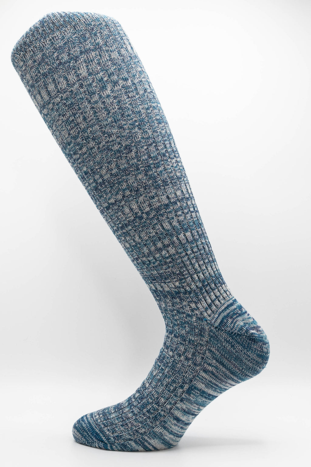 Calze da uomo costina melangiata