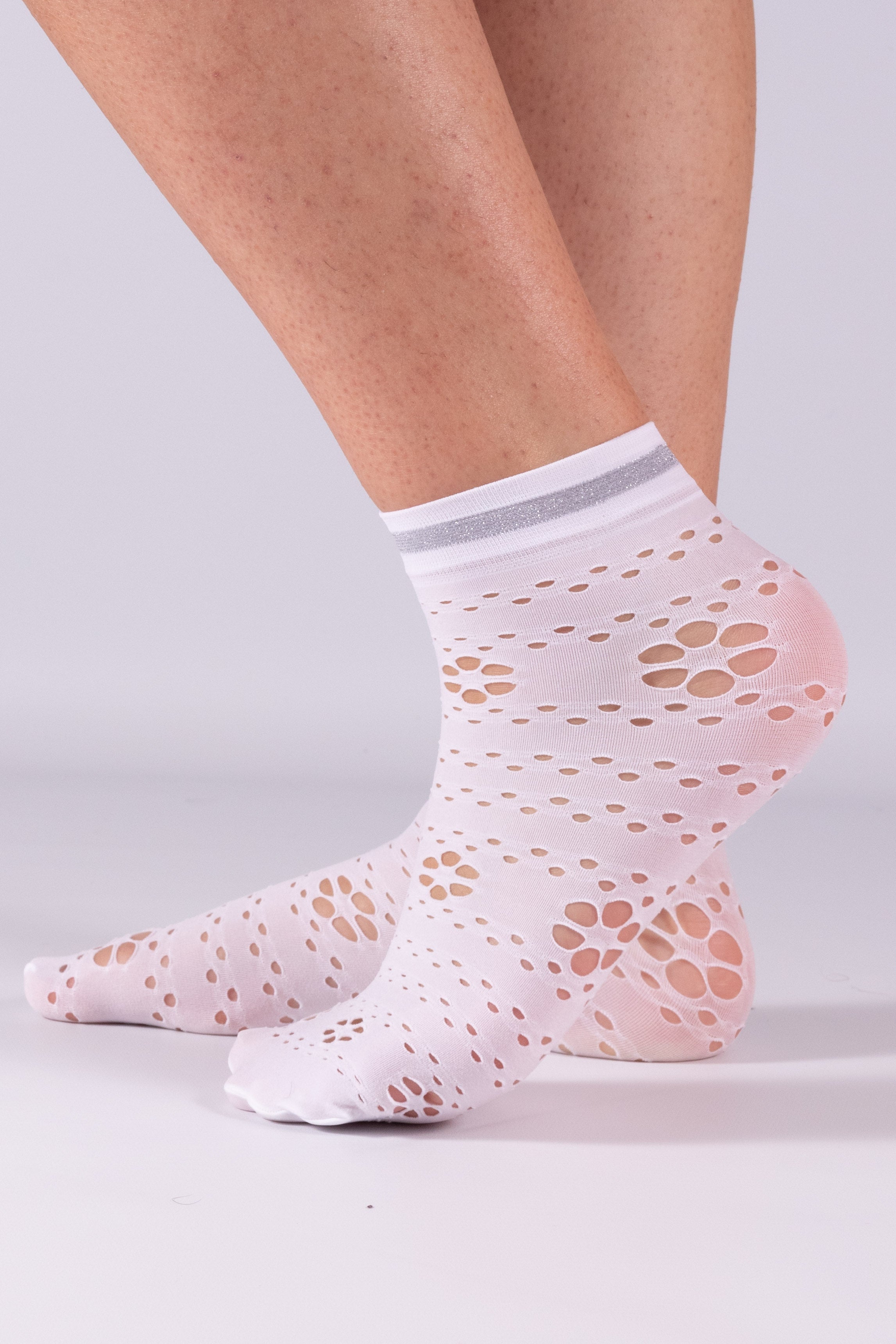 Calze da donna traforata