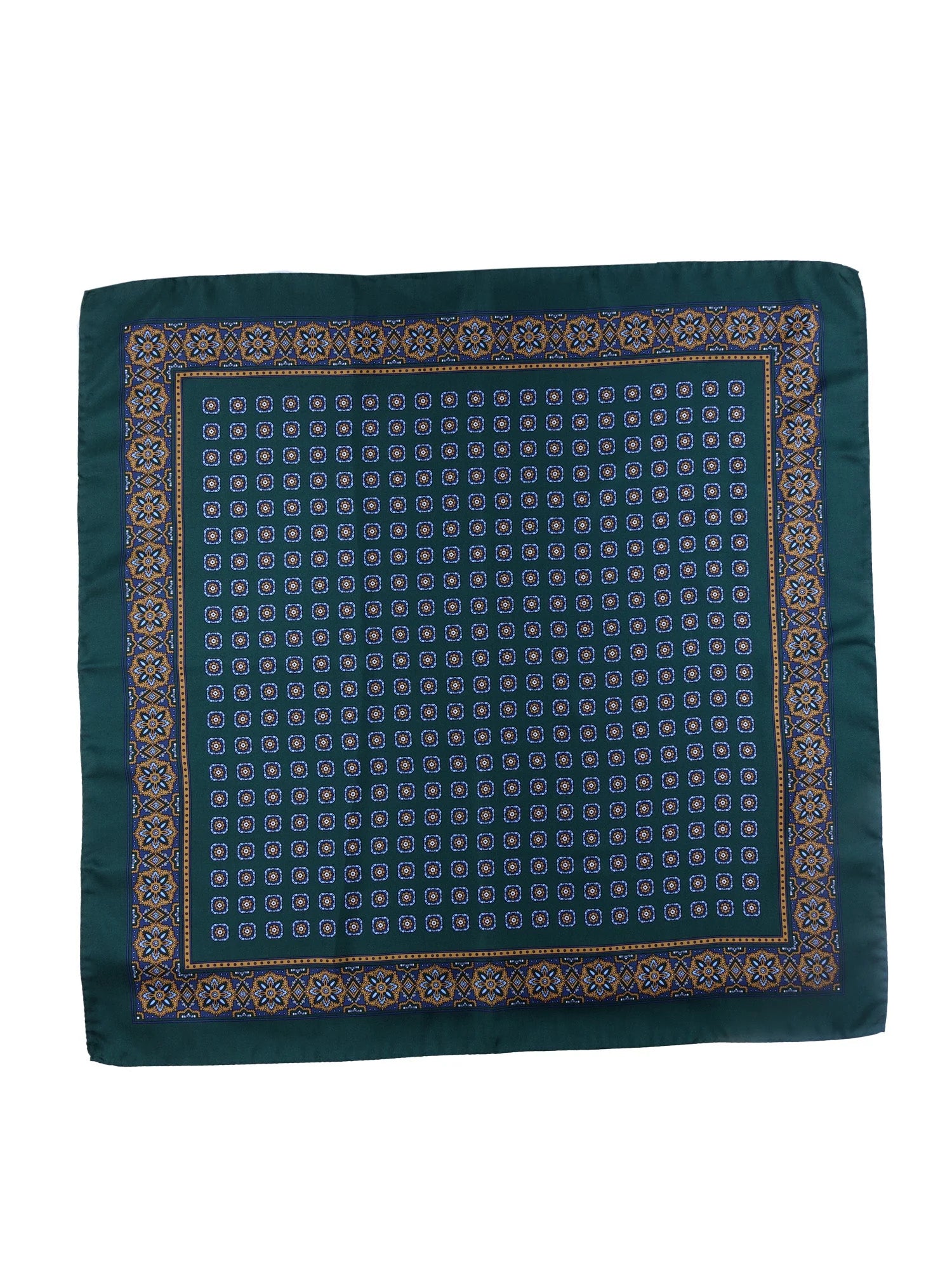 Foulard in seta verde